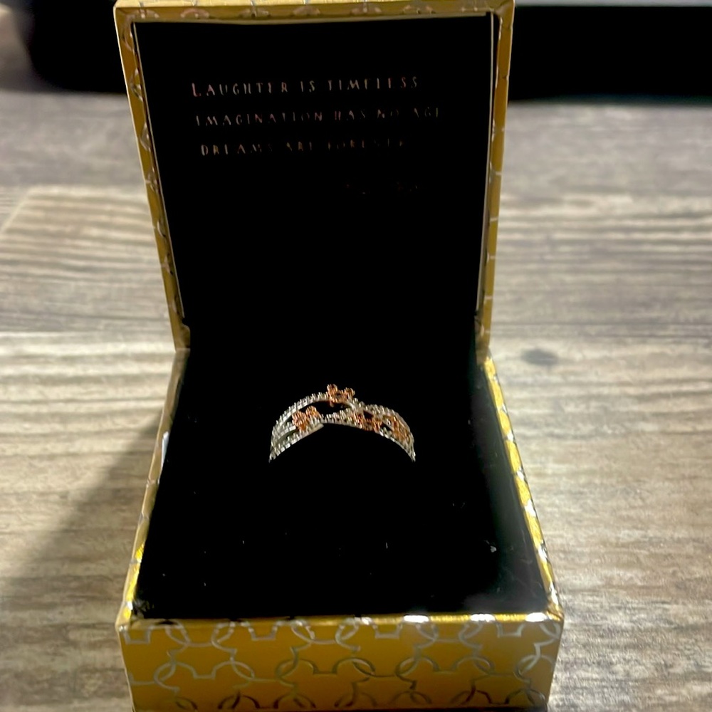 Mickey Mouse Crisscross Ring by Rebecca Hook